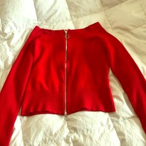 Energie long sleeve crop top